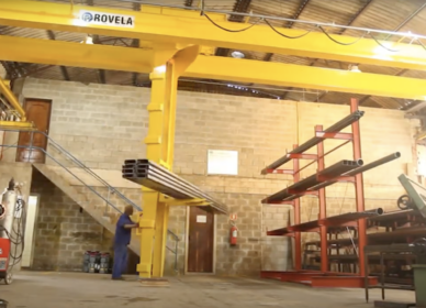 Cabeceiras motorizadas para pontes rolantes: conheça a Rovela