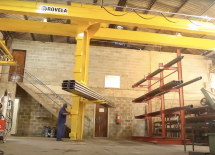 Cabeceiras motorizadas para pontes rolantes: conheça a Rovela