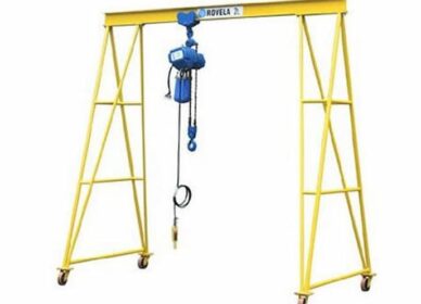 Saiba mais sobre os pórticos para talha manual